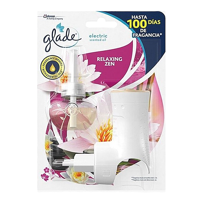 GLADE Aparat Odorizant Priza+Rezerva 20 ml Relaxing Zen [1]
