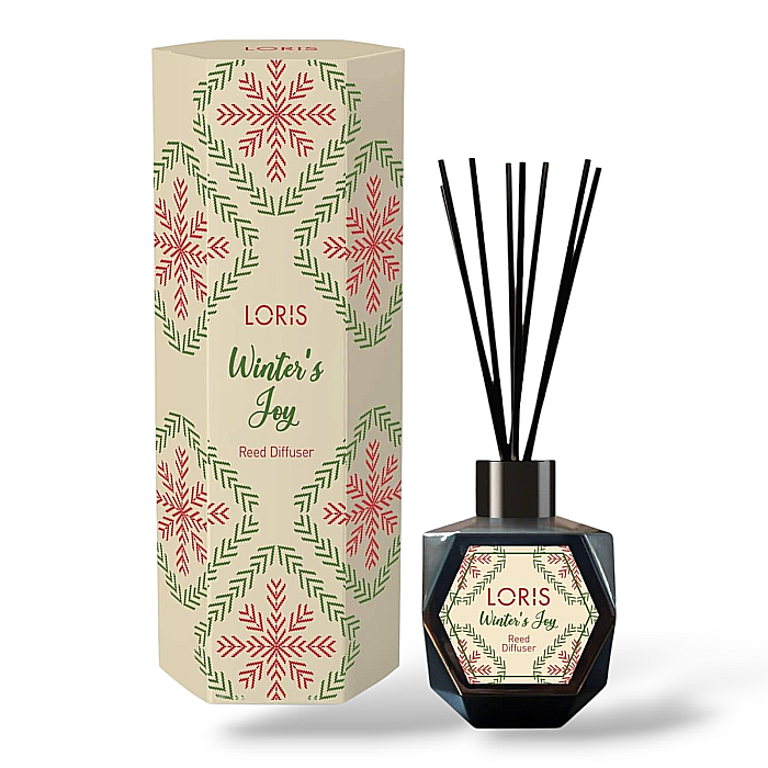 LORIS Odorizant Camera cu Betisoare EDITIE LIMITATA 110 ml WINTER'S JOY [1]