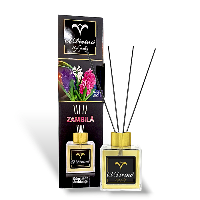 EL DIVINO Odorizant Camera cu Betisoare ZAMBILA 100 ml [1]