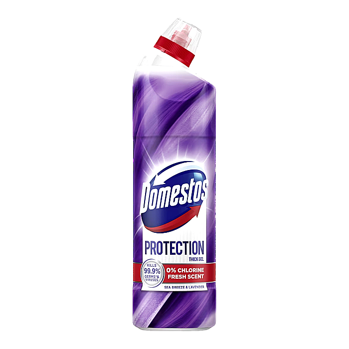 DOMESTOS Protection Dezinfectant Fara Clor Sea Breeze & Lavender 700 ml [1]