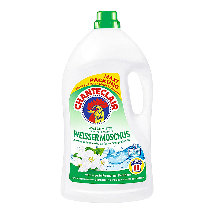 CHANTE CLAIR Detergent Lichid Mosc Alb 3.6L (80 spalari) [1]