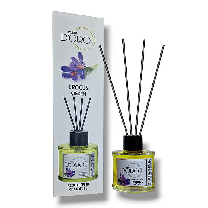 Gamma D’ORO Odorizant Camera cu Betisoare BRANDUSA de MUNTE 120 ml [1]