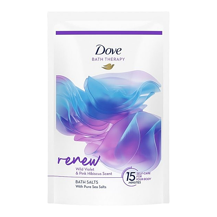 DOVE Bath Therapy Renew Sare de Baie Fresh Wild Violet 400 g [1]