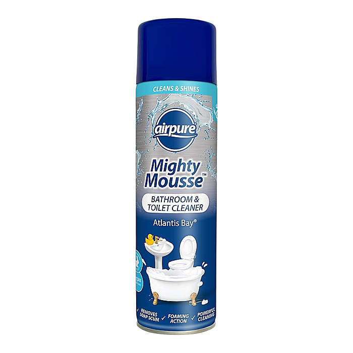AIRPURE Mousse Parfumat Anticalcar pt Curatat Baie & Toaleta Atlantis Bay 500 ml [1]