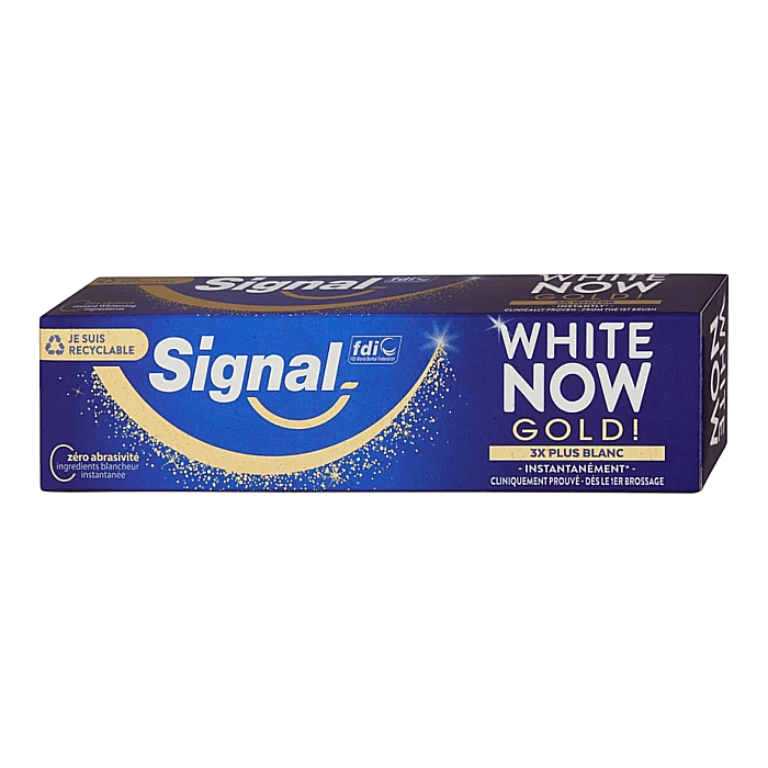 SIGNAL Pasta de Dinti White Now Gold 75 ml [1]