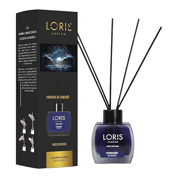 LORIS Odorizant Camera cu Betisoare SEA SPARKLE 120 ml [1]