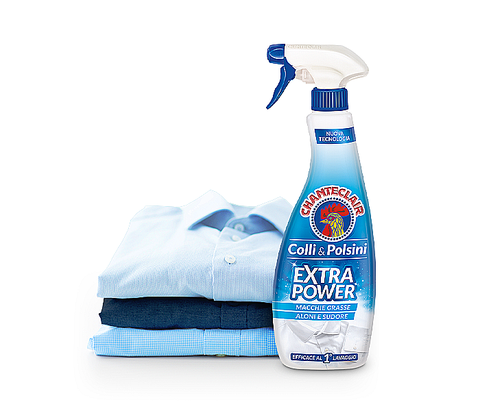 CHANTE CLAIR Extra Power Spray Degresant pt Camasi Gulere si Mansete 500 ml [2]