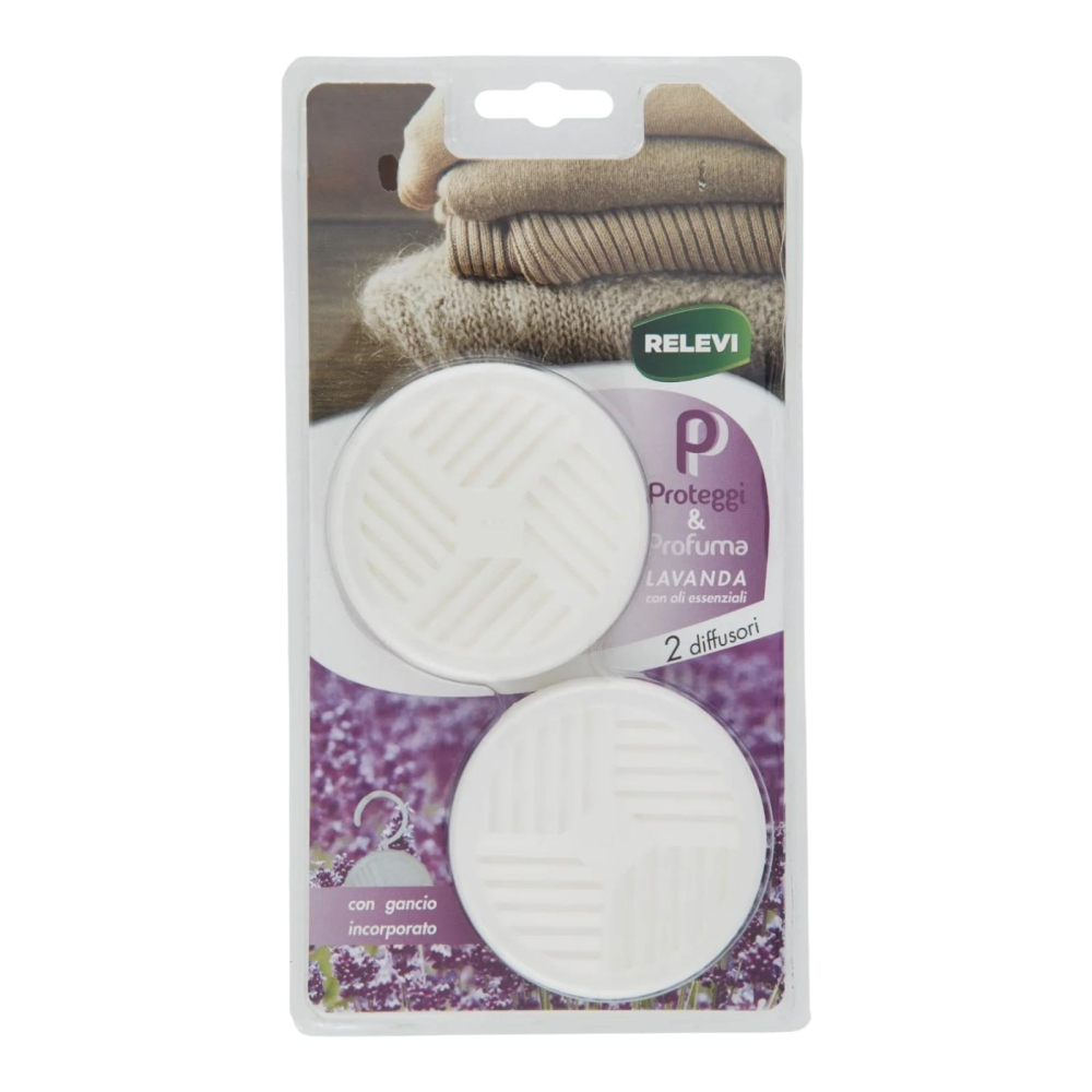 RELEVI Tarmiblok Stick-Up Odorizant Incaperi Inchise Lavanda 2 buc [1]
