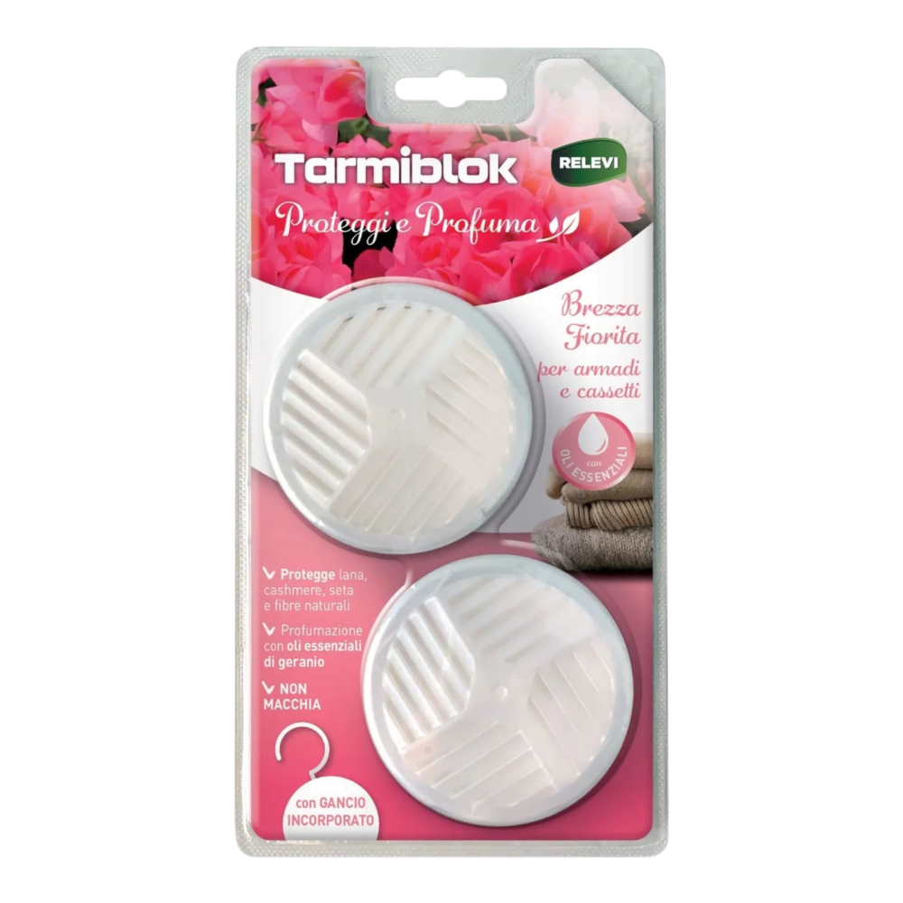 RELEVI Tarmiblok Stick-Up Odorizant Incaperi Inchise Brezza Fiorita 2 buc [1]