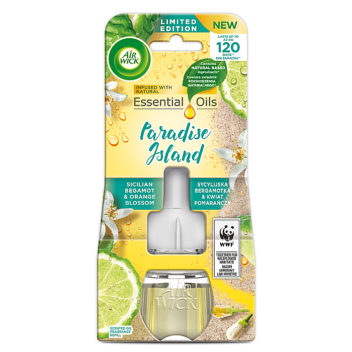 AirWick Rezerva Aparat Electric 19 ml Paradise Island Sicilian Bergamot & Orange Blossom [1]