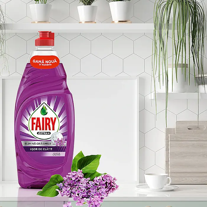 FAIRY Detergent de Vase Extra+ Liliac 1,35 L [2]