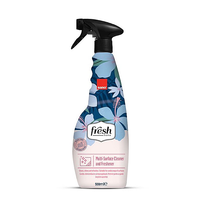 SANO Fresh Home Solutie pt Curatare & Improspatare Suprafete cu Parfum Intens 500 ml [1]