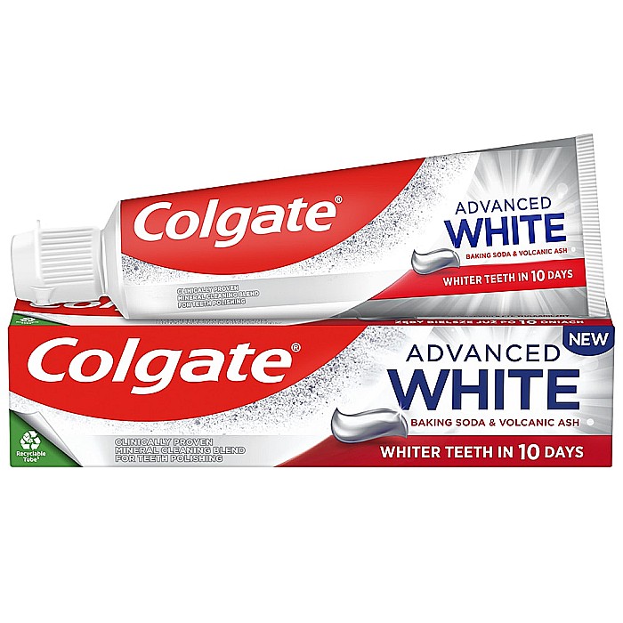 COLGATE Pasta de Dinti Advanced White Baking Soda & Volcanic Ash 100 ml [1]