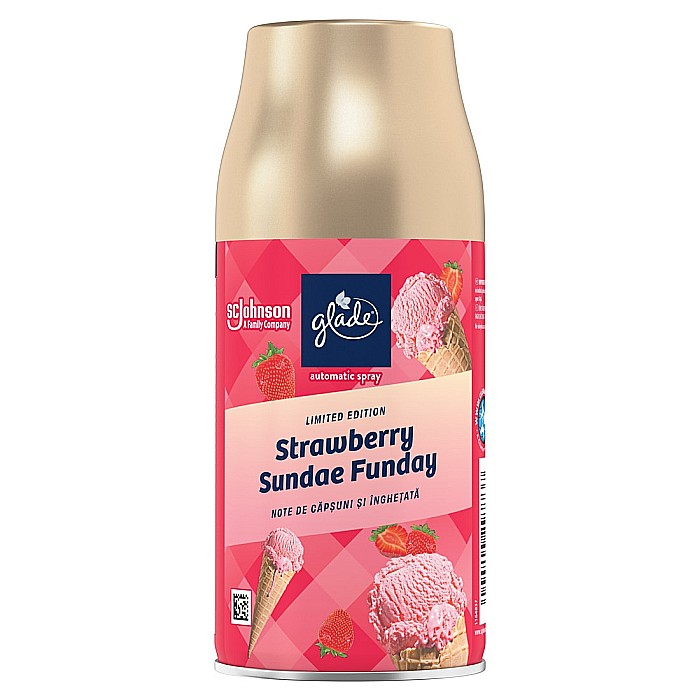 GLADE Spray Rezerva Capsuni & Inghetata 269 ml [1]