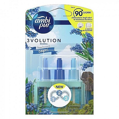 AMBI PUR Rezerva Odorizant Priza 3Volution Lenor Brezee of Capri 20 ml [1]