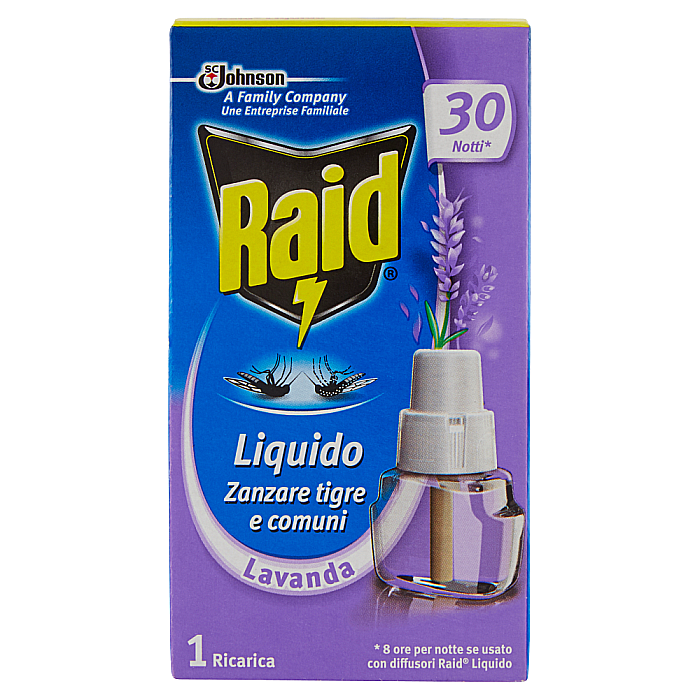 RAID Rezerva Lichid Anti-Tantari pt Aparat Electric Lavanda 21ml (30 Nopti) [1]