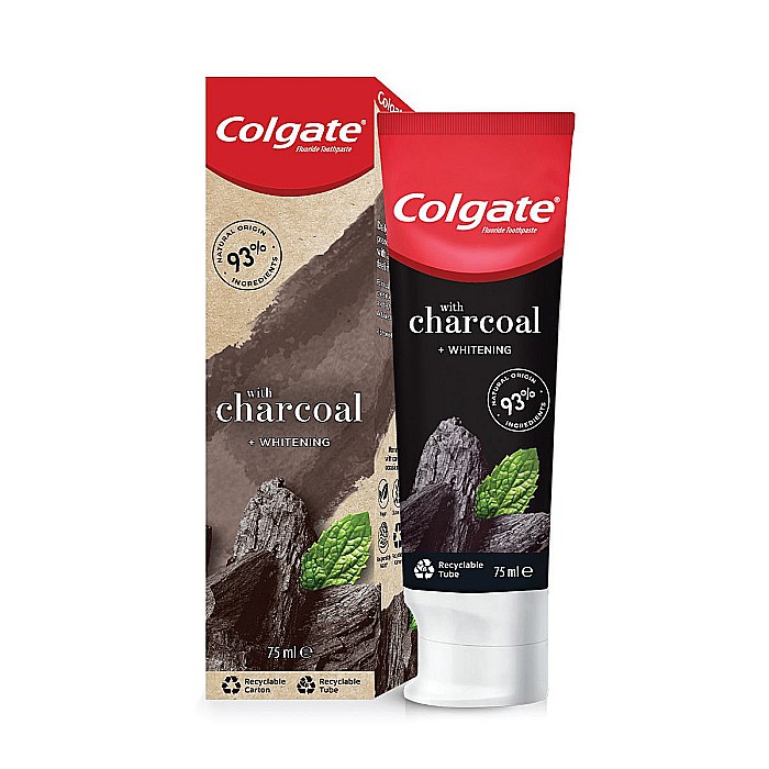 COLGATE Pasta de Dinti Natural Extracts Charcoal & Mint 75 ml [1]
