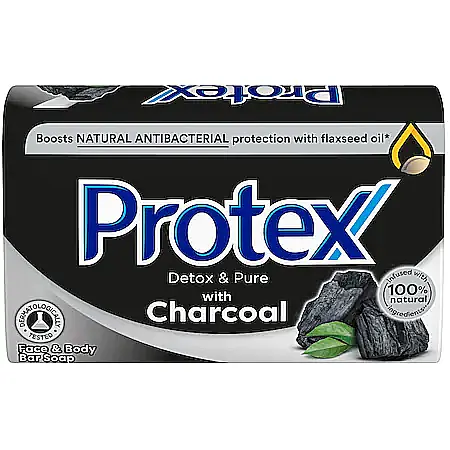PROTEX Sapun Antibacterian Detox & Pure Charcoal 90g [1]