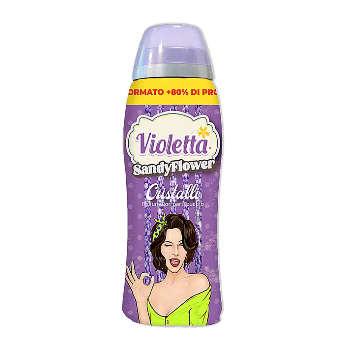 VIOLETTA Perle Parfumate Pentru Rufe Sandy Flower 480 g [1]