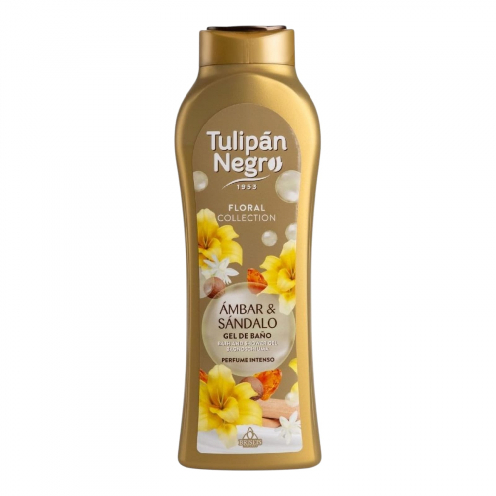 TULIPAN NEGRO Floral Collection Gel de Dus Ambar & Sandalo 650 ml [1]