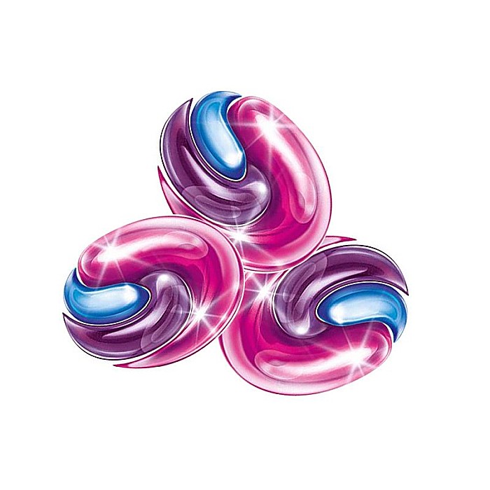 DASH Detergent Capsule 3in1 COLOR FRISCHE pt Rufe Colorate XXL 60 buc [2]