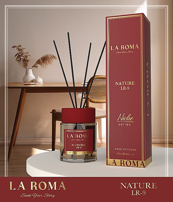 LA ROMA NICHE Odorizant Camera cu Betisoare NATURE 120 ml [2]