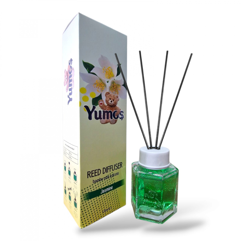 YUMOS Odorizant Camera cu Betisoare IASMOIE 120 ml [1]