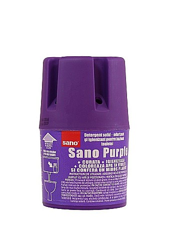 Produse de uz casnic - SANO Odorizant Bazin WC PURPLE 150g