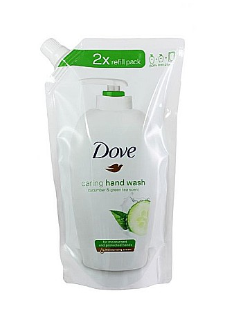 Ingrijirea corpului - DOVE Rezerva Sapun Lichid Cucumber & Green Tea 500 ml