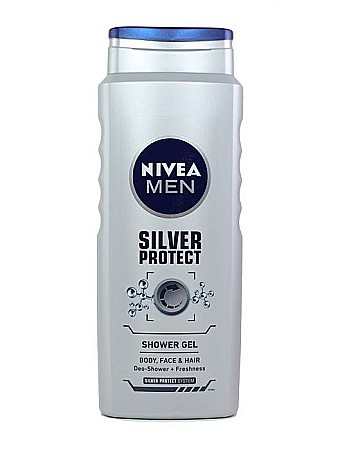 Ingrijire Personala - NIVEA MEN Gel de Dus Silver Protect 500 ml