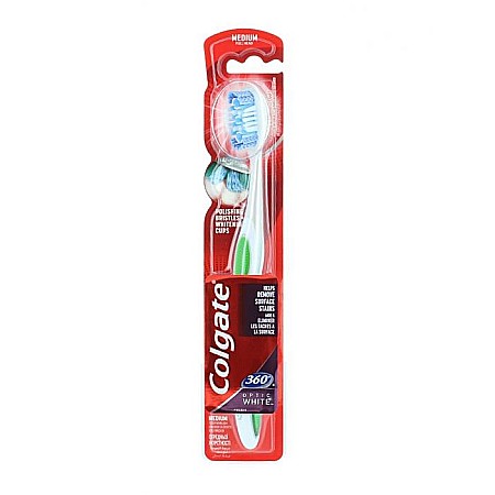 Ingrijirea corpului - COLGATE Periuta De Dinti 360 Optic White Medium
