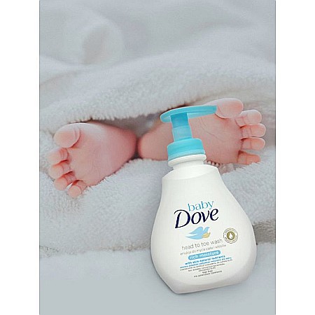 DOVE Baby Sampon & Gel de Dus cu Pompa Senstive Skin Care 400 ml [2]