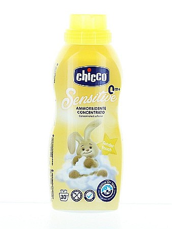 Cosmetice copii - CHICCO Balsam de Rufe Concentrat Sensitive Tender Touch 0luni+ 750ml (30 spalari)