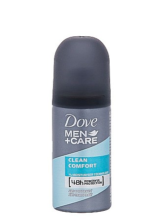 Spray - DOVE Dove Men+Care Antiperspirant Spray pt Voiaj Clean Comfort 35 ml