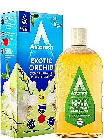Produse de uz casnic - ASTONISH Dezinfectant Concentrat Universal Exotic Orchid 500 ml