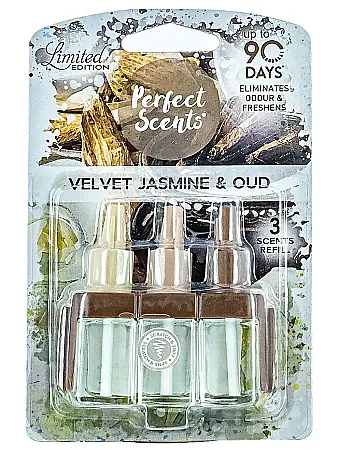 Odorizante - PERFECT SCENTS Rezerva Odorizant Priza 3Volution Velvet Jasmine & Oud 20 ml