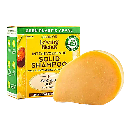 Ingrijirea parului - GARNIER Loving Blends Sampon Solid Avocado Oil & Shea Butter 60 g
