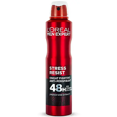 Deodorante & Parfumuri - LOREAL Men Expert Spray Deodorant Barbati STRESS RESIST 48H XL 250 ml
