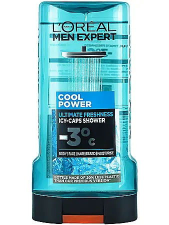 Ingrijirea corpului - LOREAL Men Expert Gel de Dus Barbati 300 ml Cool Power