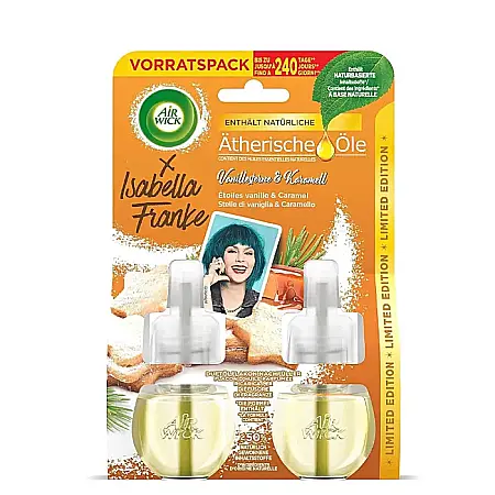 Odorizante - AirWick Rezerva Aparat Electric 2x19 ml Vanilla & Caramell