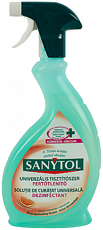 Produse Dezinfectante-Antibacteriene - SANYTOL Dezinfectant Universal Grapefruit 500ml