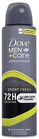 Deodorante & Parfumuri - DOVE MEN+CARE Advanced Antiperspirant 72h SPORT FRESH 150 ml