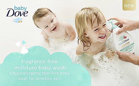 DOVE Baby Sampon & Gel de Dus cu Pompa Senstive Skin Care 400 ml [1]