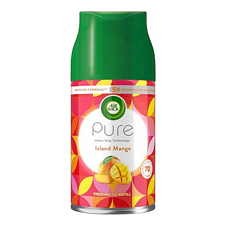 Odorizante - AirWick Rezerva Odorizant Camera Freshmatic Pure Island Mango 250 ml