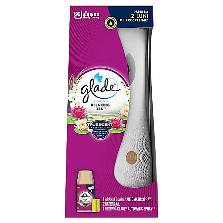 GLADE Aparat Odorizant Camera+Rezerva Relaxing Zen 269 ml