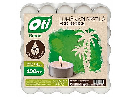 Produse de uz casnic - OTI Lumanari Pastila Ecologice 100buc/set