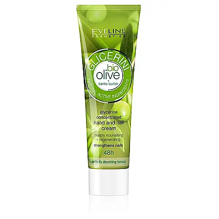EVELINE COSMETICS Bio Crema de Maini si Unghii cu Glicerina si Extract de Masline 100ml