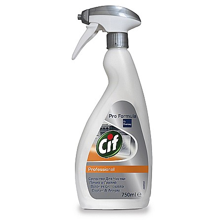Produse de uz casnic - CIF Professional Detergent pt Cuptor si Aragaz 750 ml