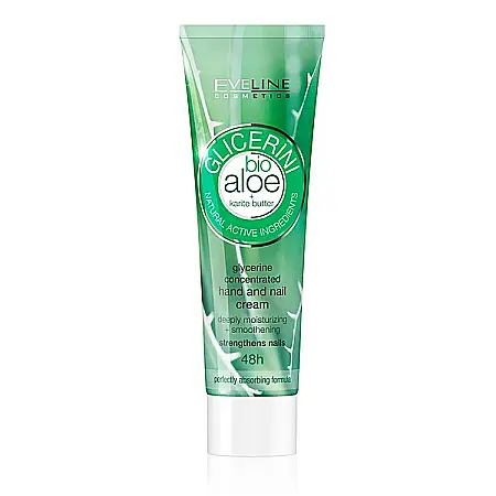 Crema - EVELINE COSMETICS Bio Crema de Maini si Unghii cu Glicerina si Aloe Vera 100ml