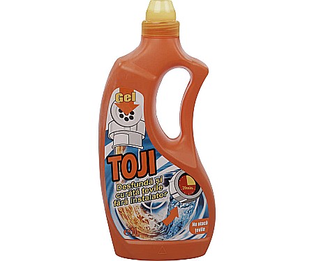 Diverse produse de uz casnic - TOJI Gel de Desfundat Tevi-Instalatii 1 L